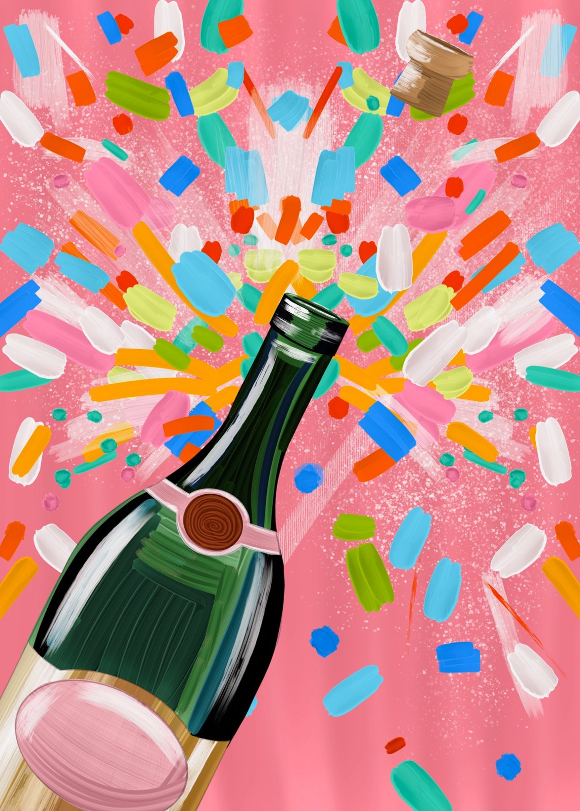 Champagne Celebration artwork