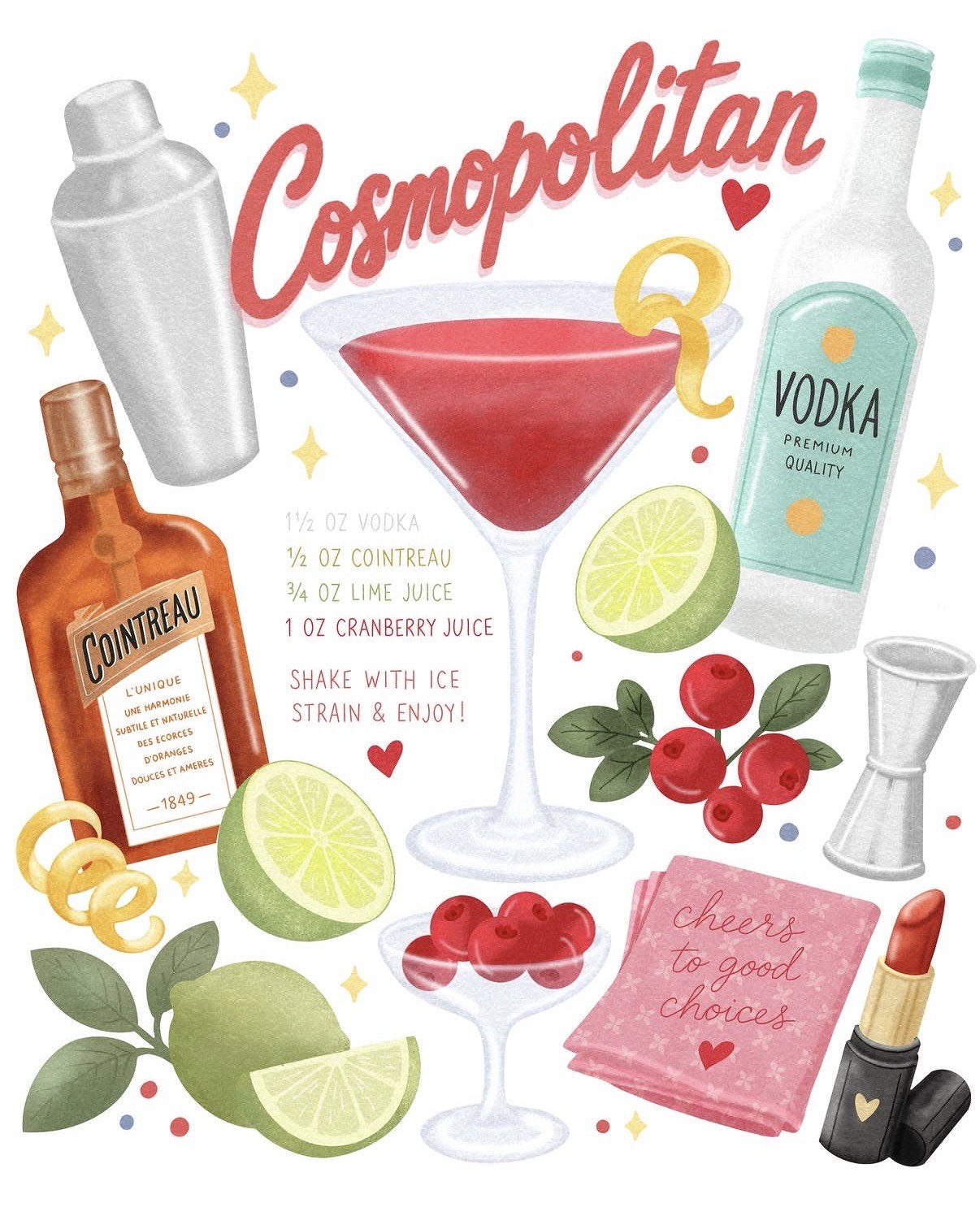 Cosmopolitan artwork