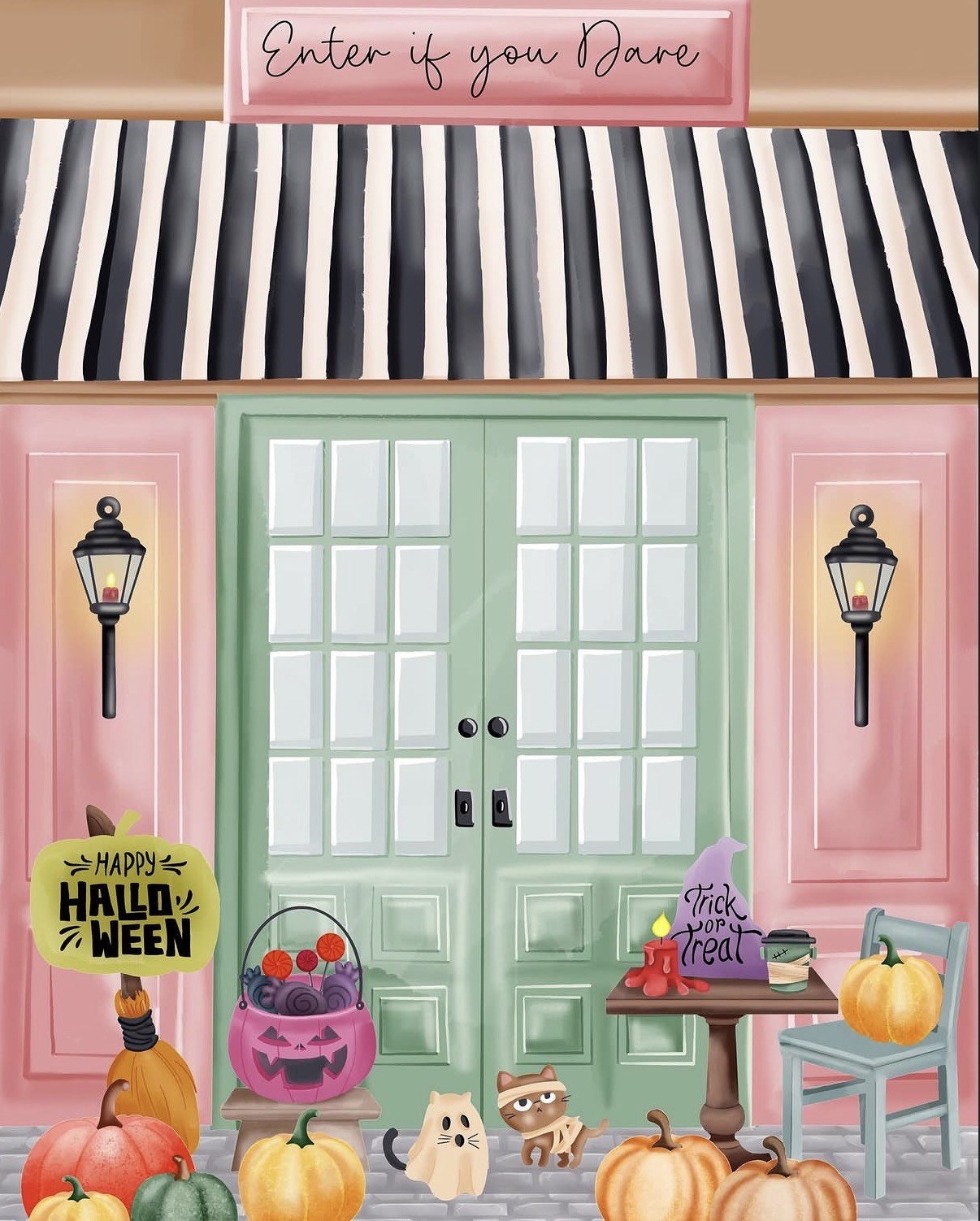 Halloween Storefront artwork