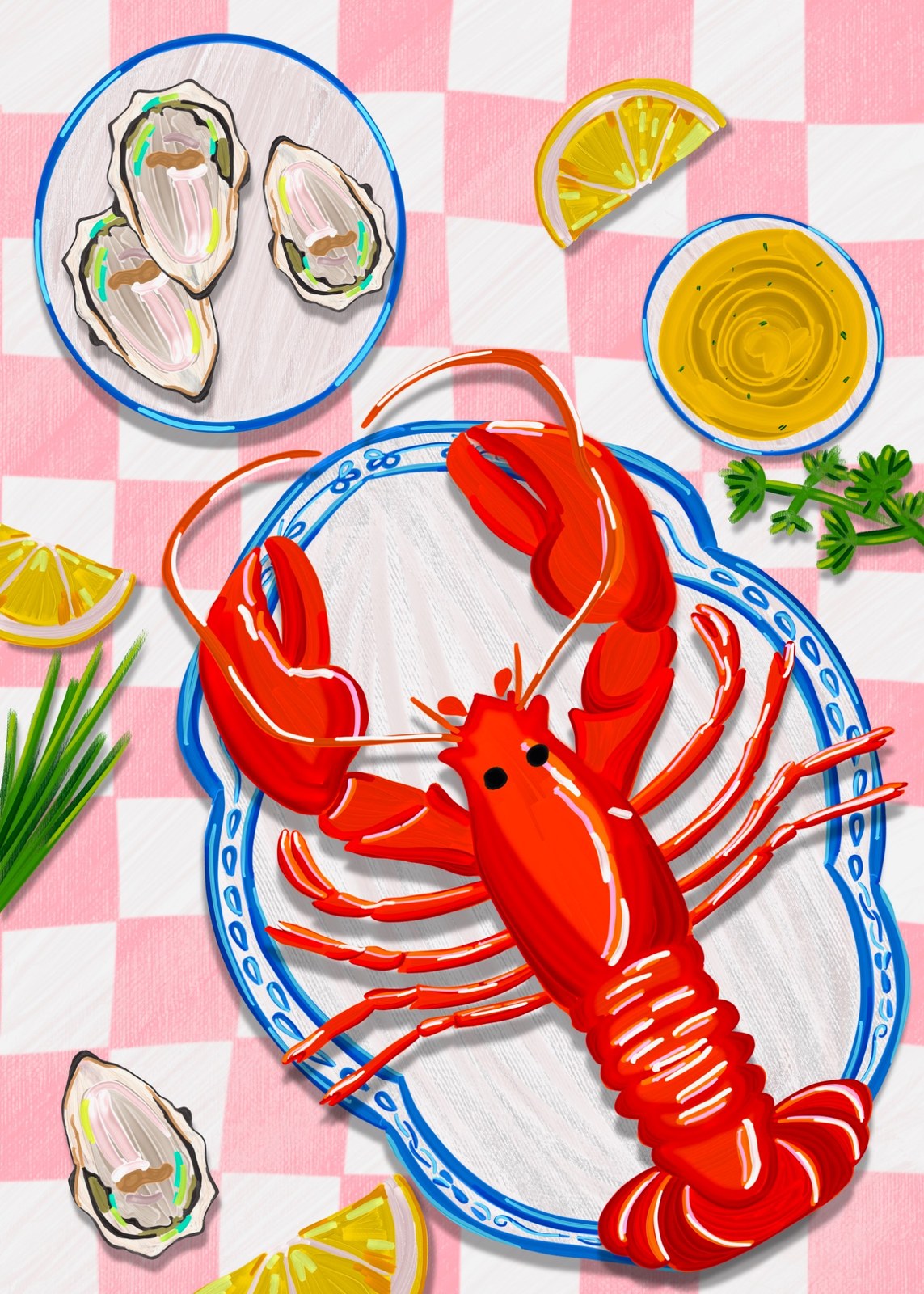 Lobster Dinner artwork