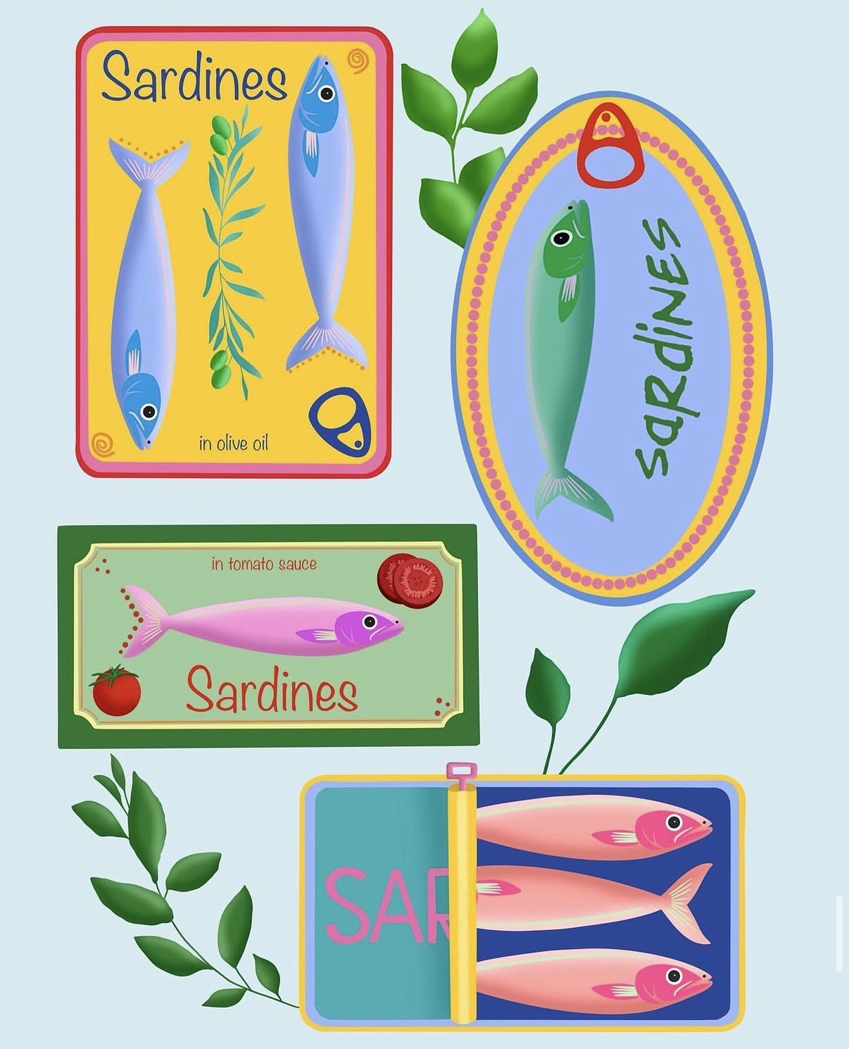 Sardine Labels artwork
