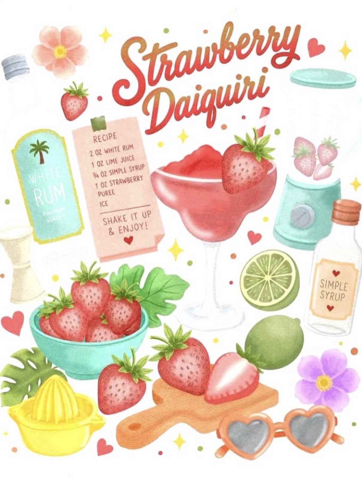 Strawberry Daiquiri artwork