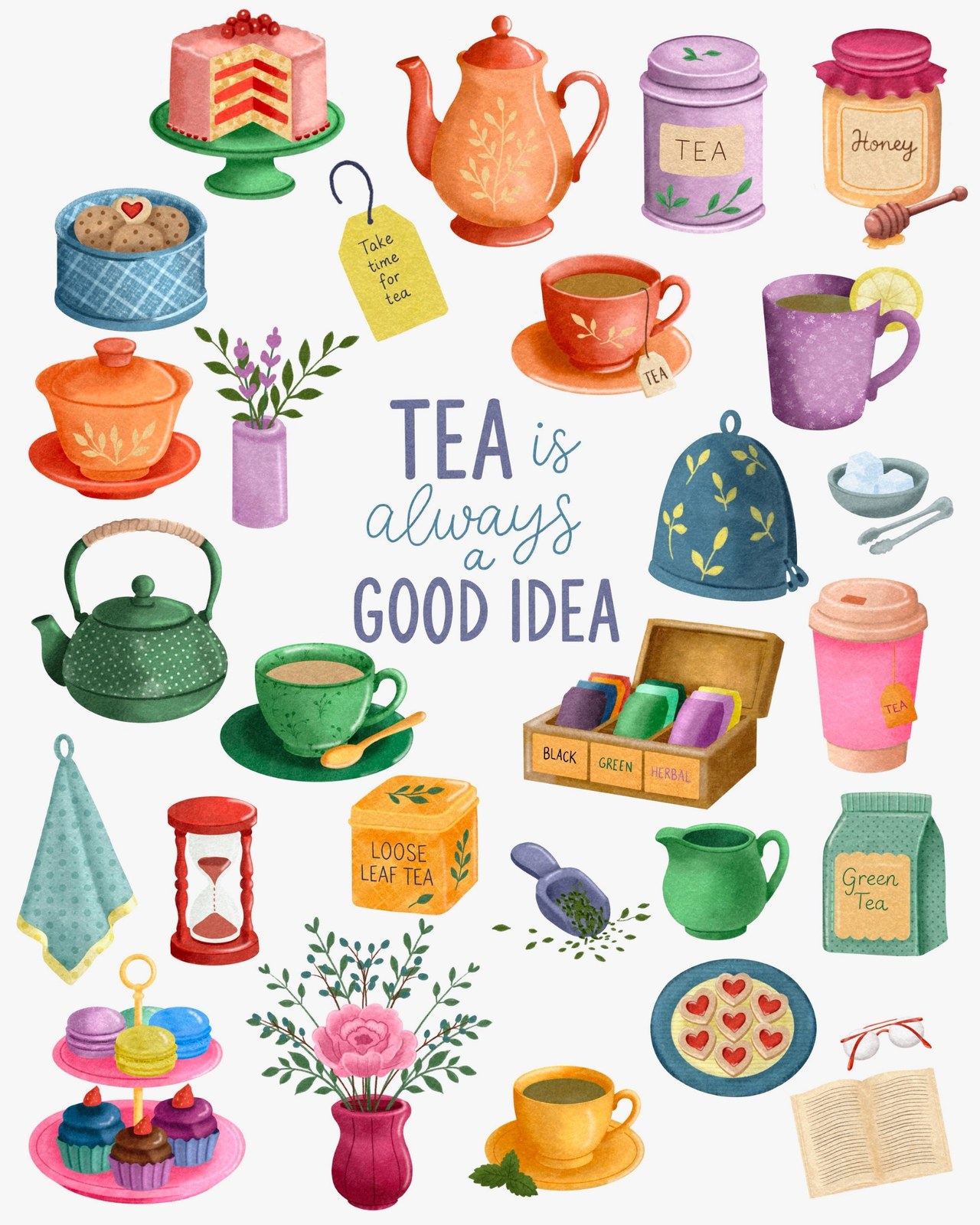 Tea Is Always a Good Idea artwork